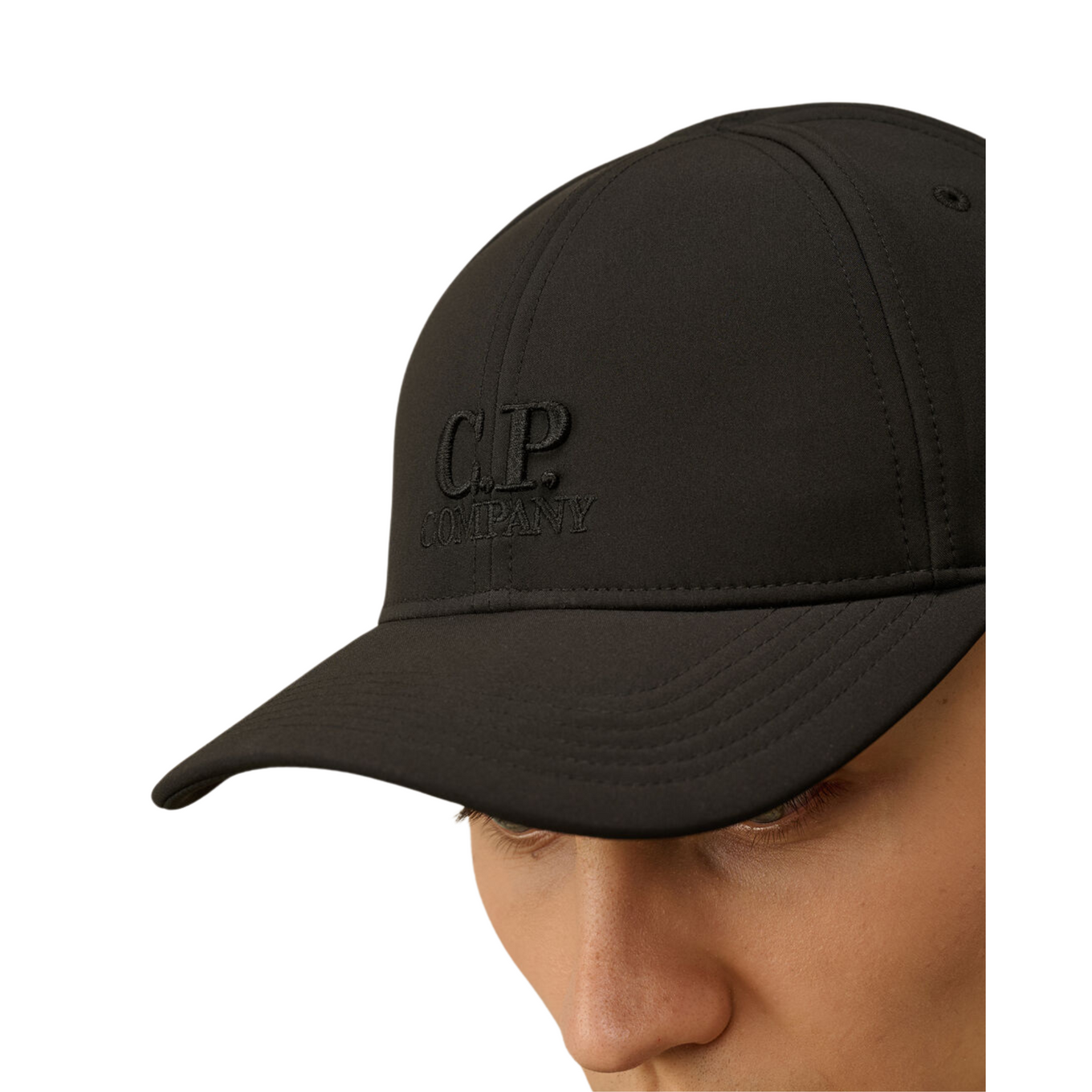 C.P. COMPANY C.P. SHELL-R LOGO CAP