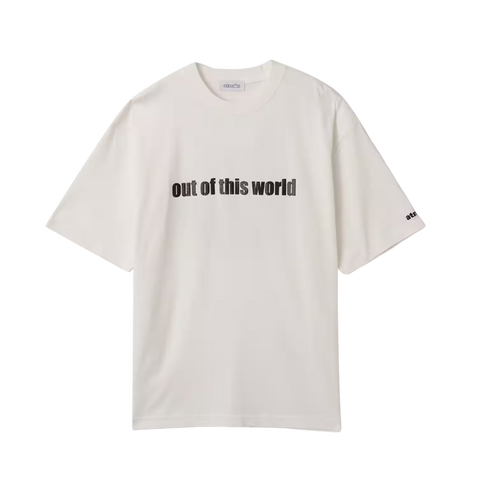 ATMOS TENKYU CRACK PRINT FACE T-SHIRT