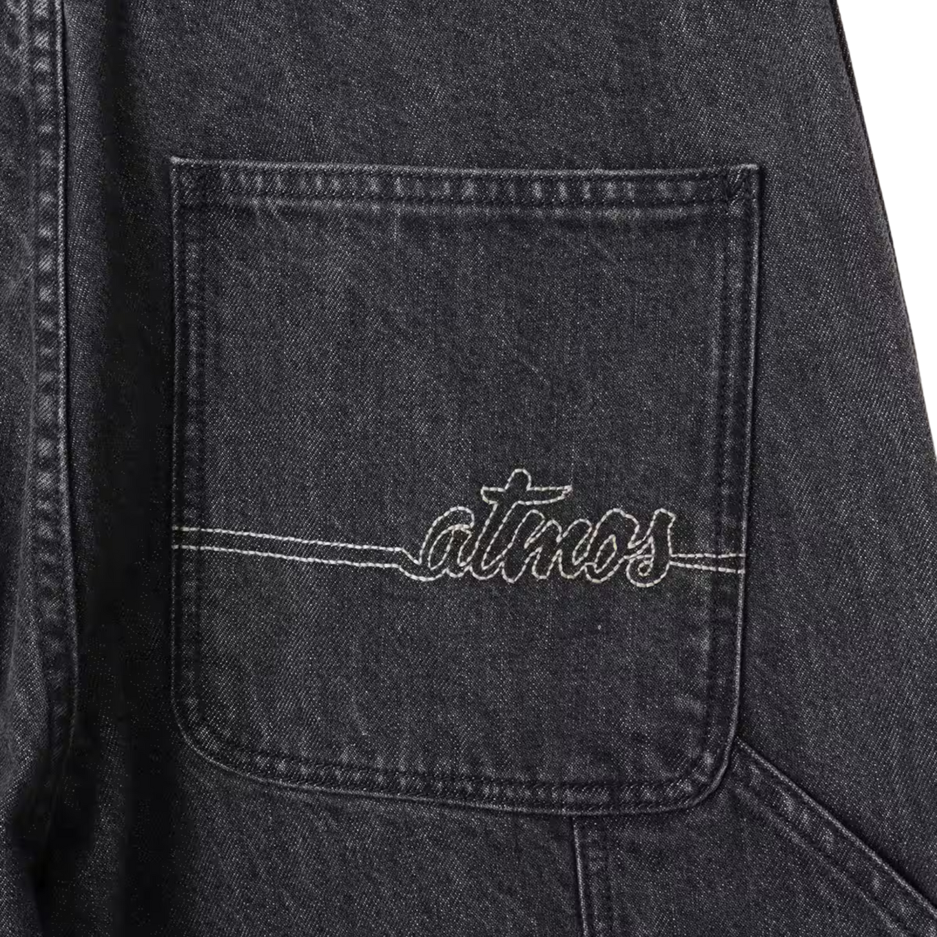 ATMOS DOUBLE KNEE DENIM PANTS