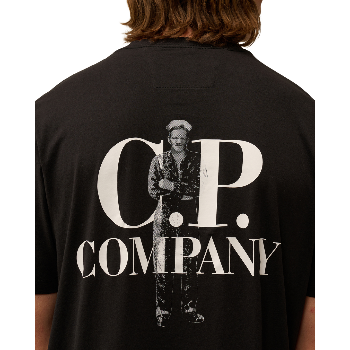 C.P. COMPANY 30/1 JERSEY BOLD BRITISH SAILOR T-SHIRT