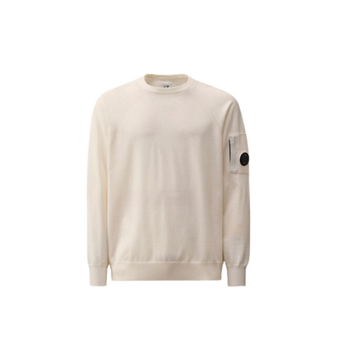 C.P. COMPANY EXTRA FINE MERINO WOOL CREW NECK KNIT