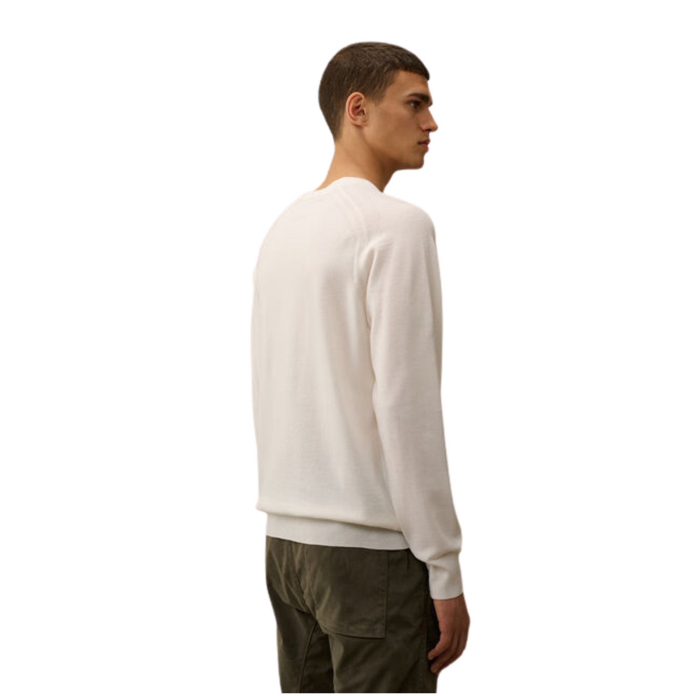 C.P. COMPANY EXTRA FINE MERINO WOOL CREW NECK KNIT