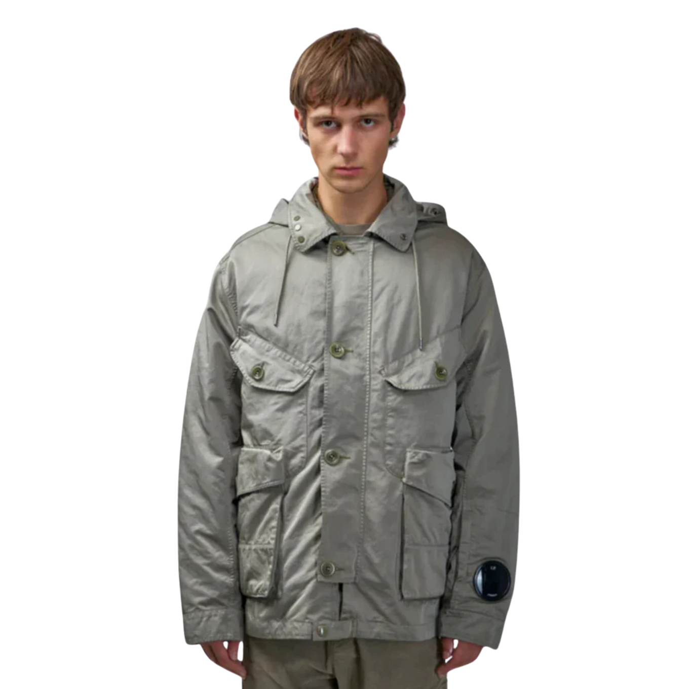 C.P. COMPANY OUTERWEAR MEDIUM JACKET IN MICRO KEI