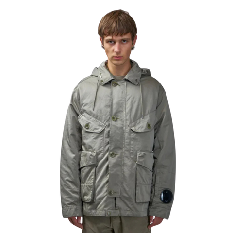 C.P. COMPANY OUTERWEAR MEDIUM JACKET IN MICRO KEI