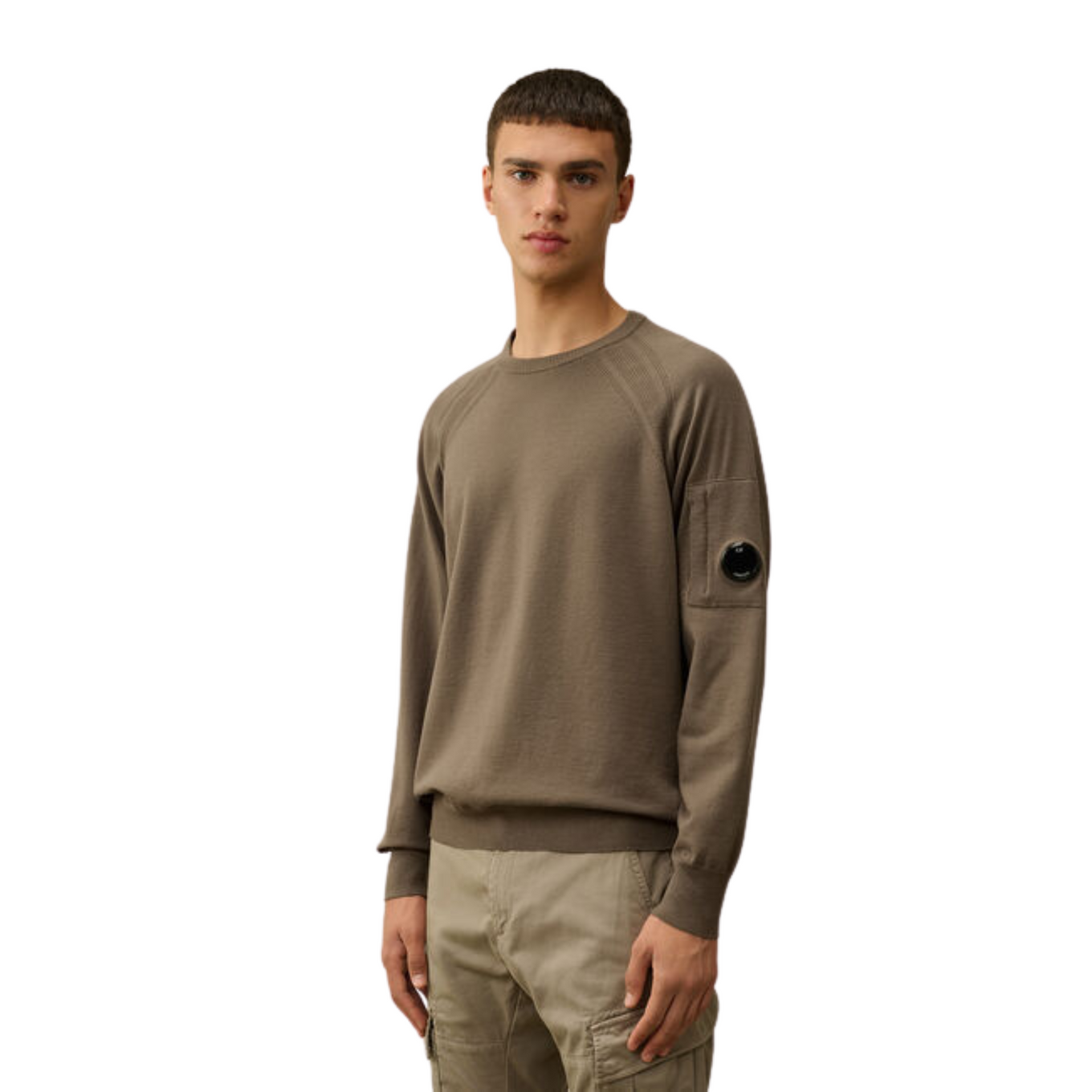 C.P. COMPANY EXTRA FINE MERINO WOOL CREW NECK KNIT