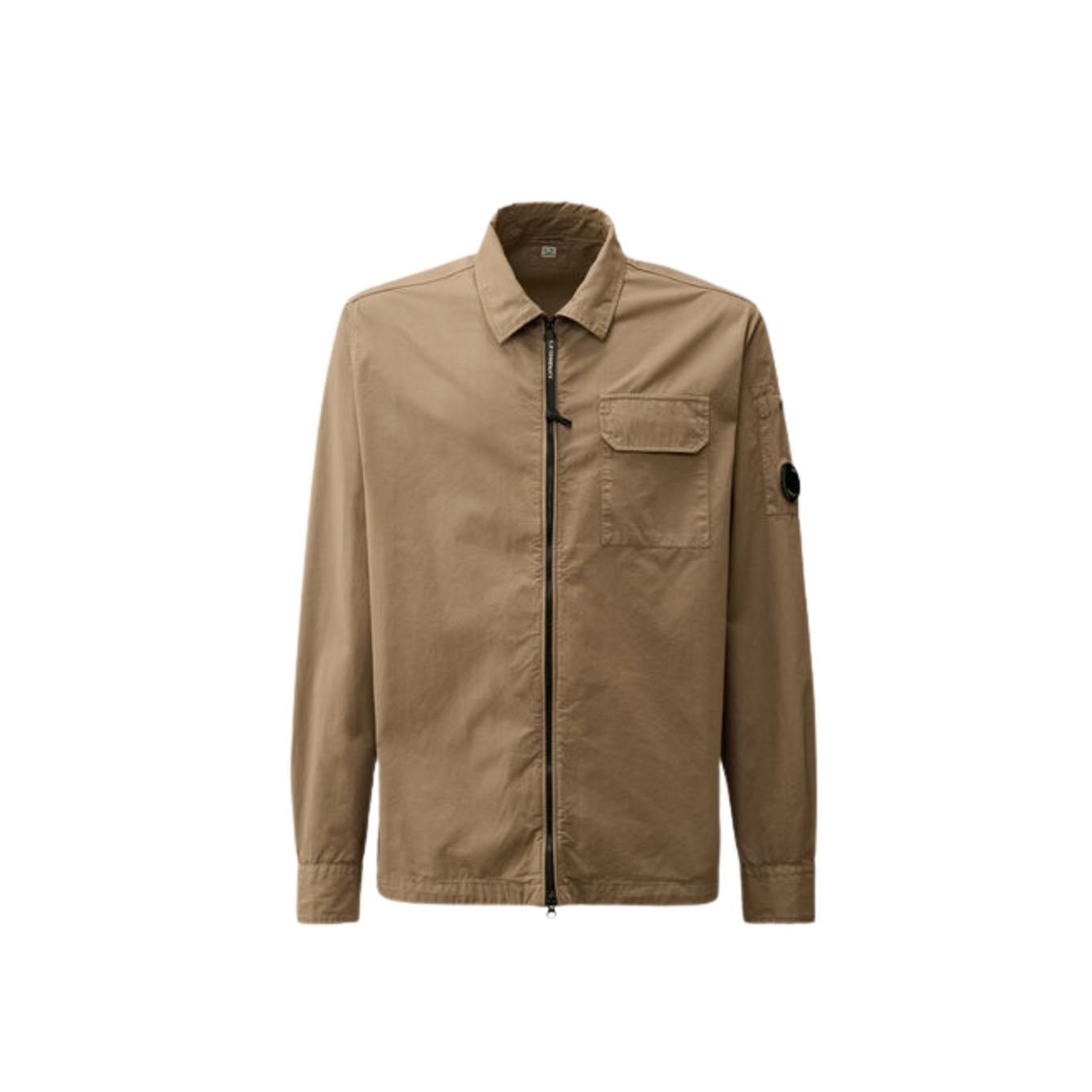 C.P. COMPANY ORGANIC GABARDINE ZIPPED OVERSHIRT