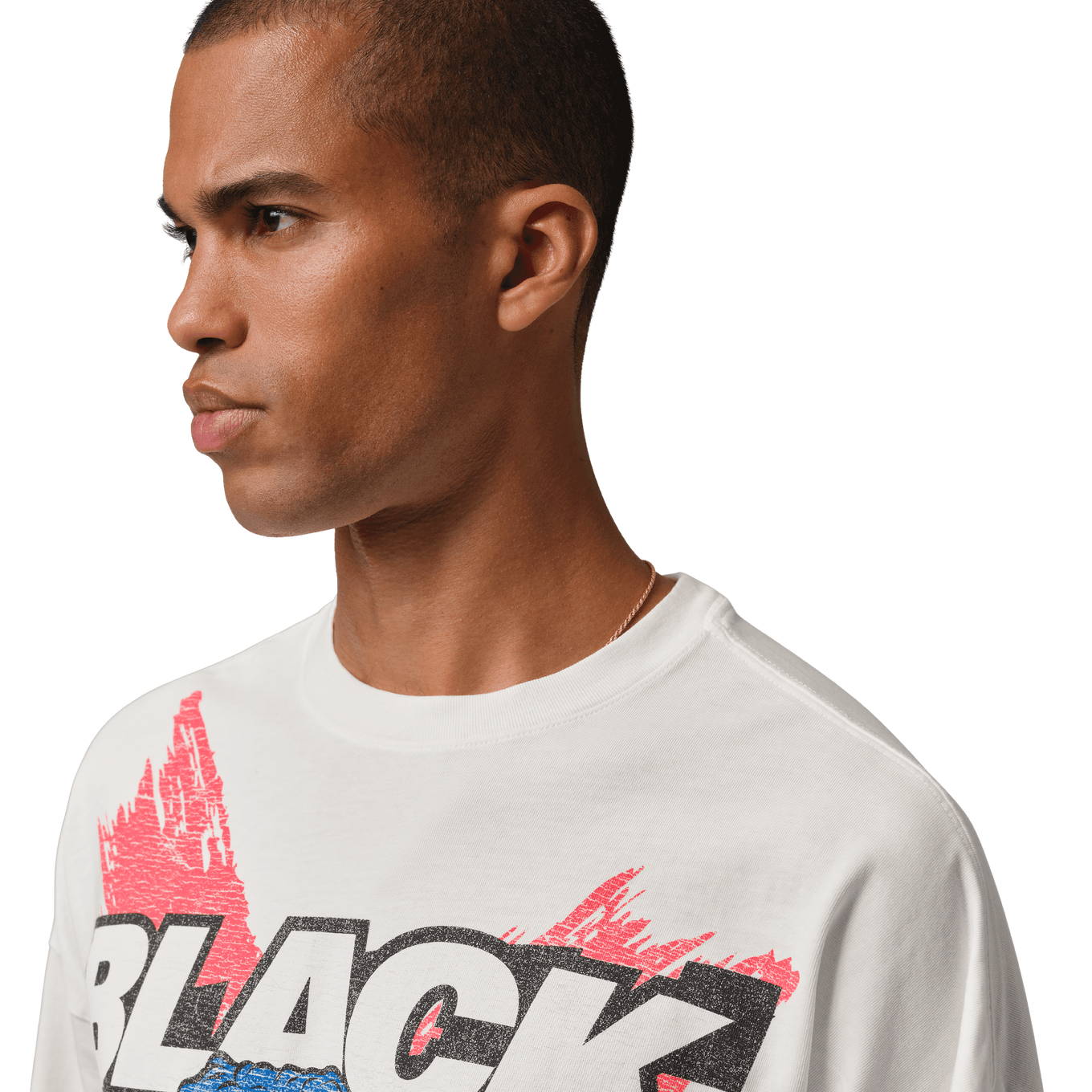 NIKE M J BLACK CAT LS TEE