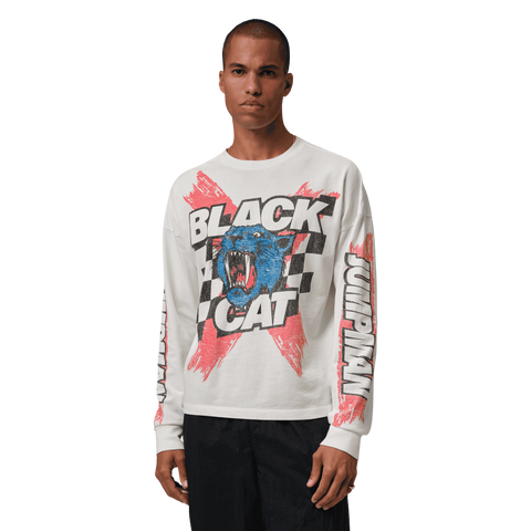 NIKE M J BLACK CAT LS TEE
