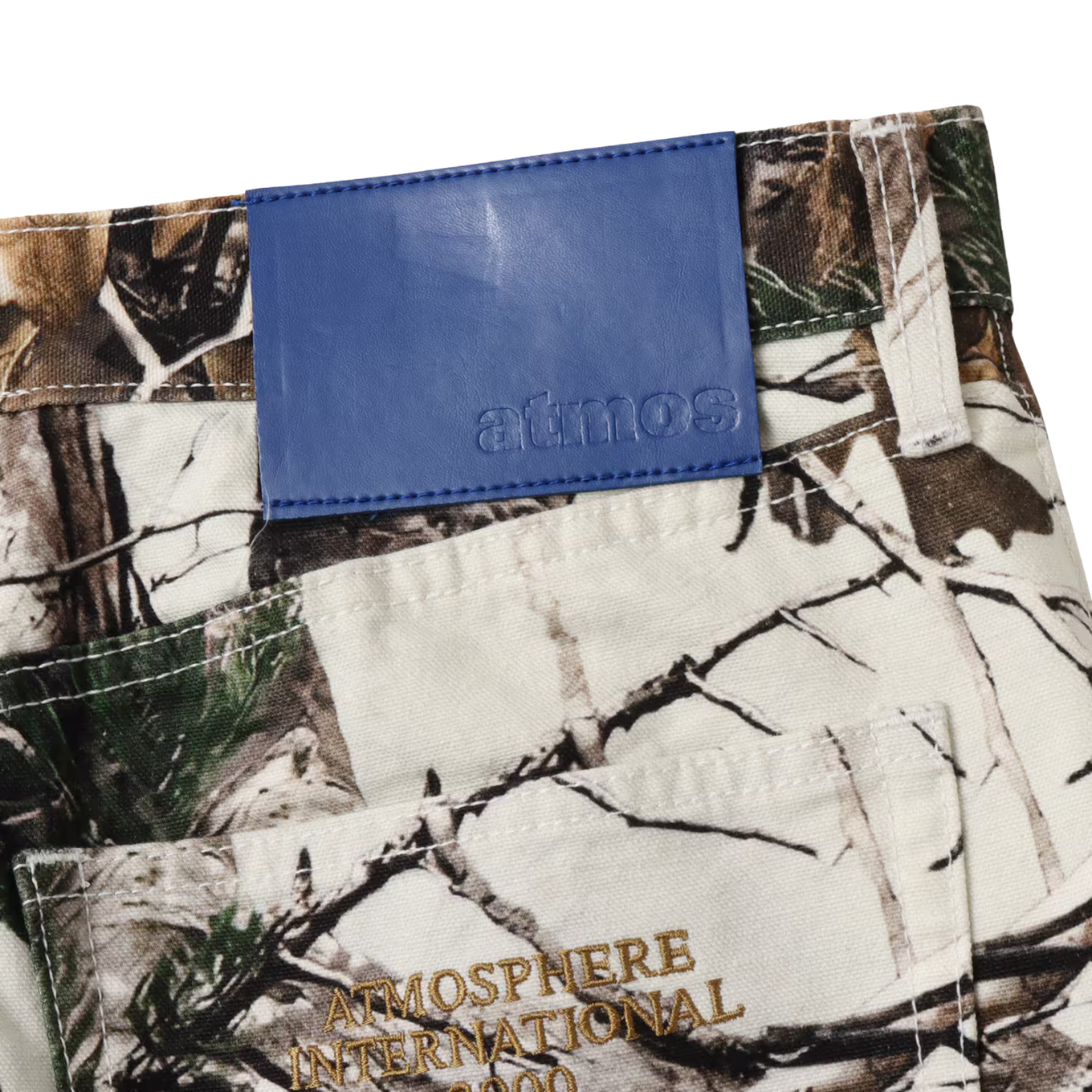 ATMOS TREE CAMO PATTERN BAGGY PANTS