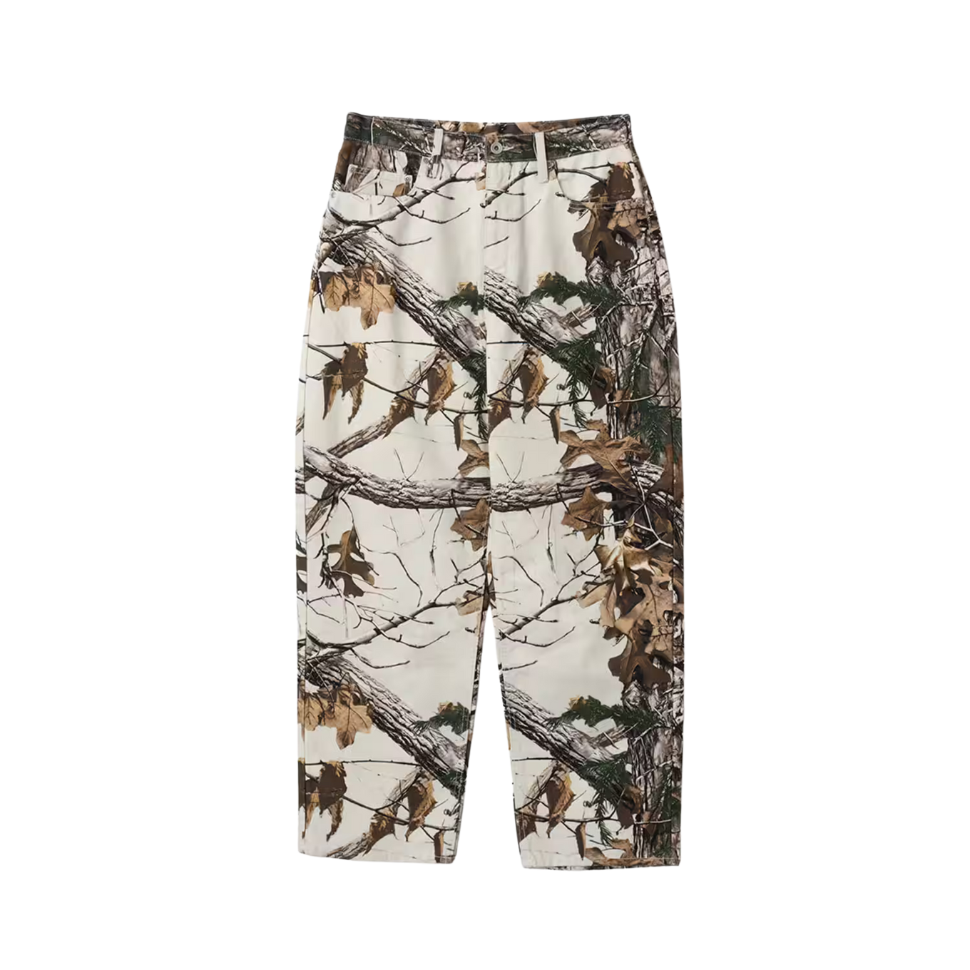 ATMOS TREE CAMO PATTERN BAGGY PANTS
