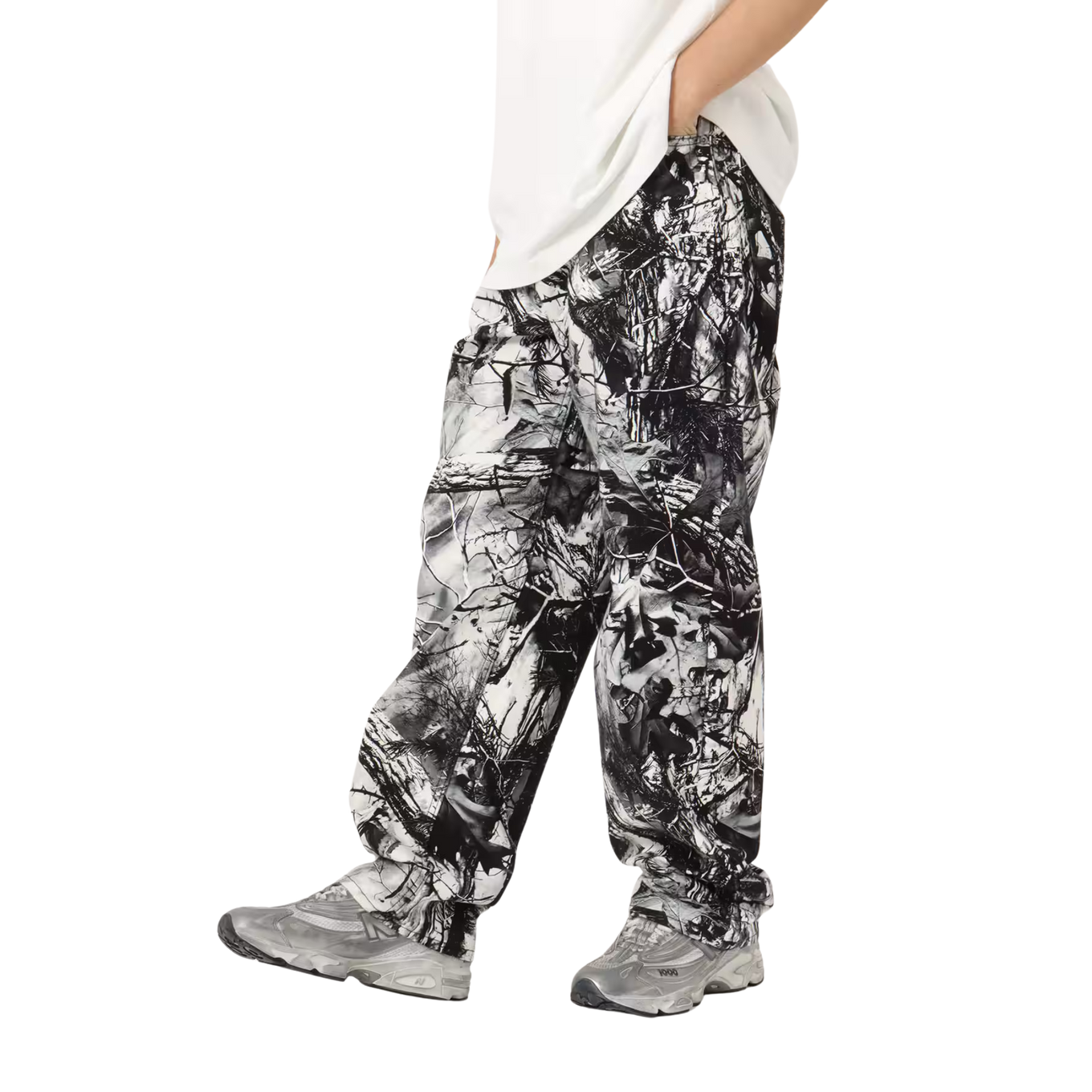 ATMOS TREE CAMO PATTERN BAGGY PANTS