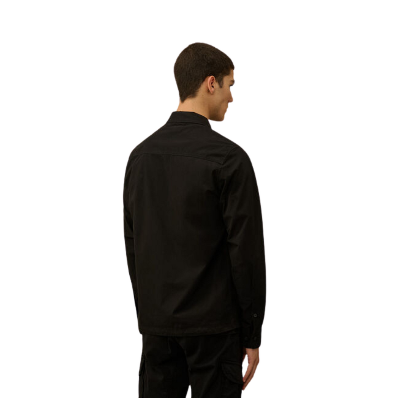 C.P. COMPANY ORGANIC GABARDINE ZIPPED OVERSHIRT