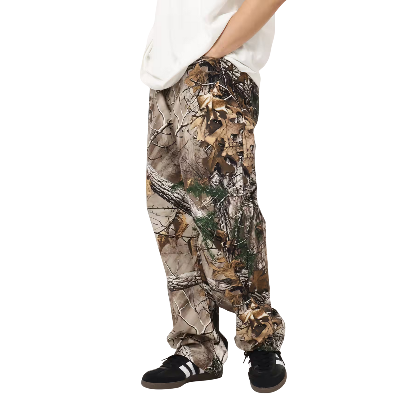 ATMOS TREE CAMO PATTERN BAGGY PANTS