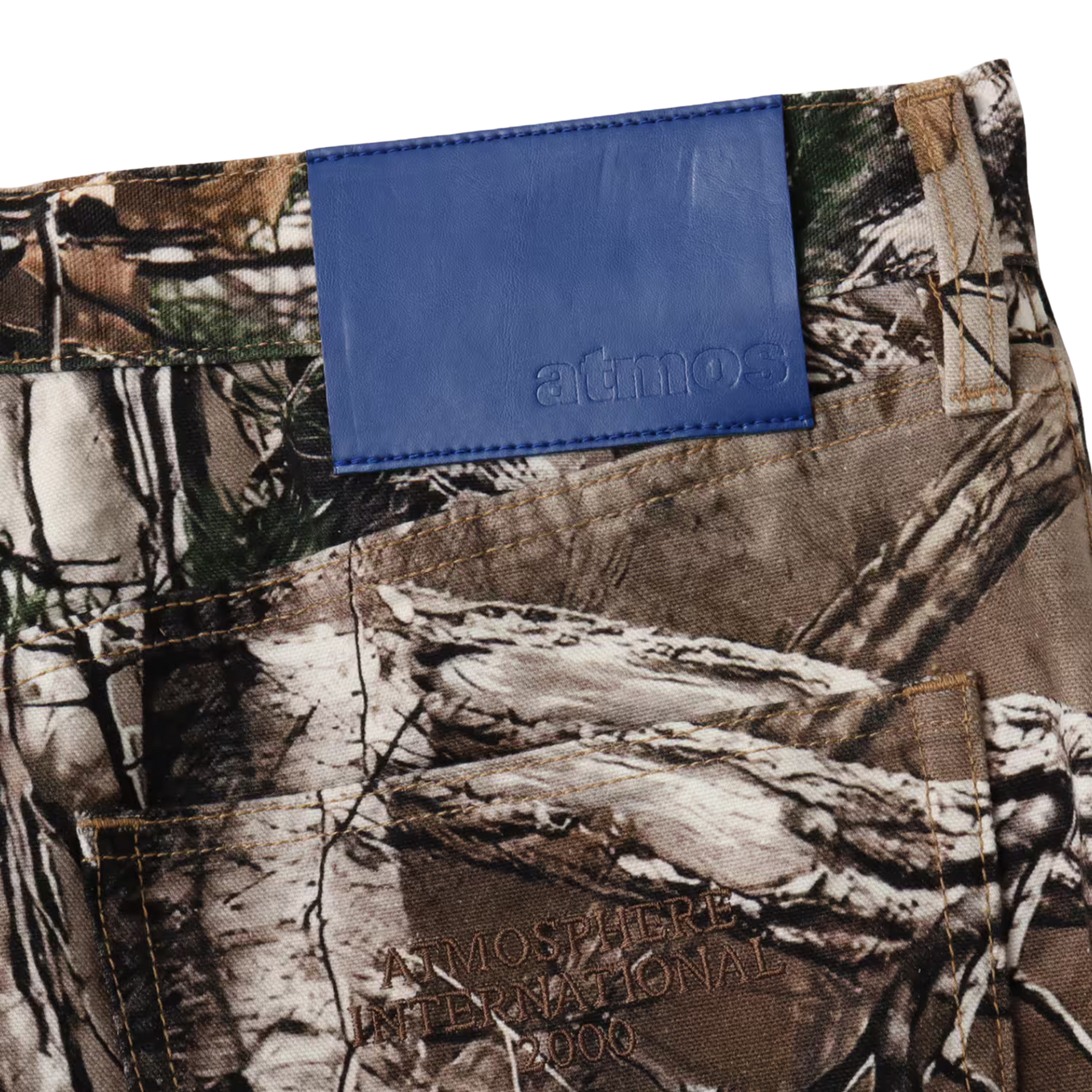 ATMOS TREE CAMO PATTERN BAGGY PANTS