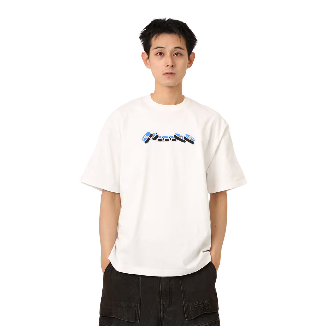 ATMOS BLOCK LOGO T-SHIRT