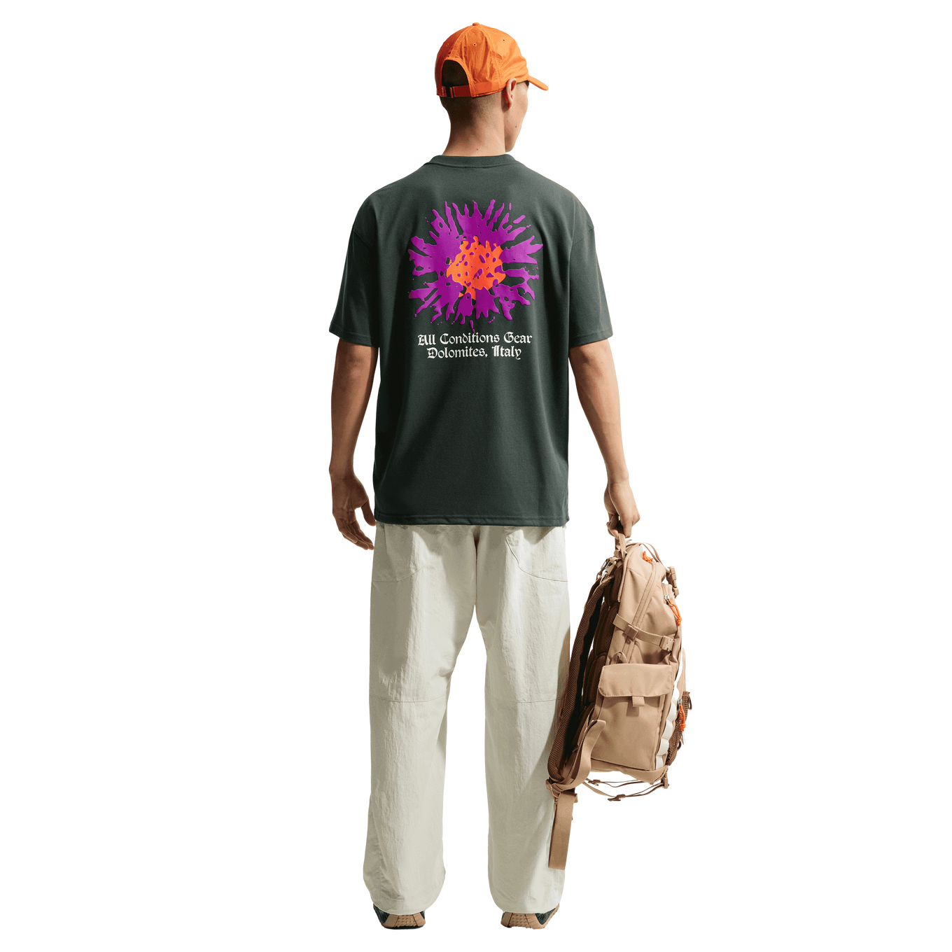 NIKE AS M ACG DF TEE LSE CAMP MEADO