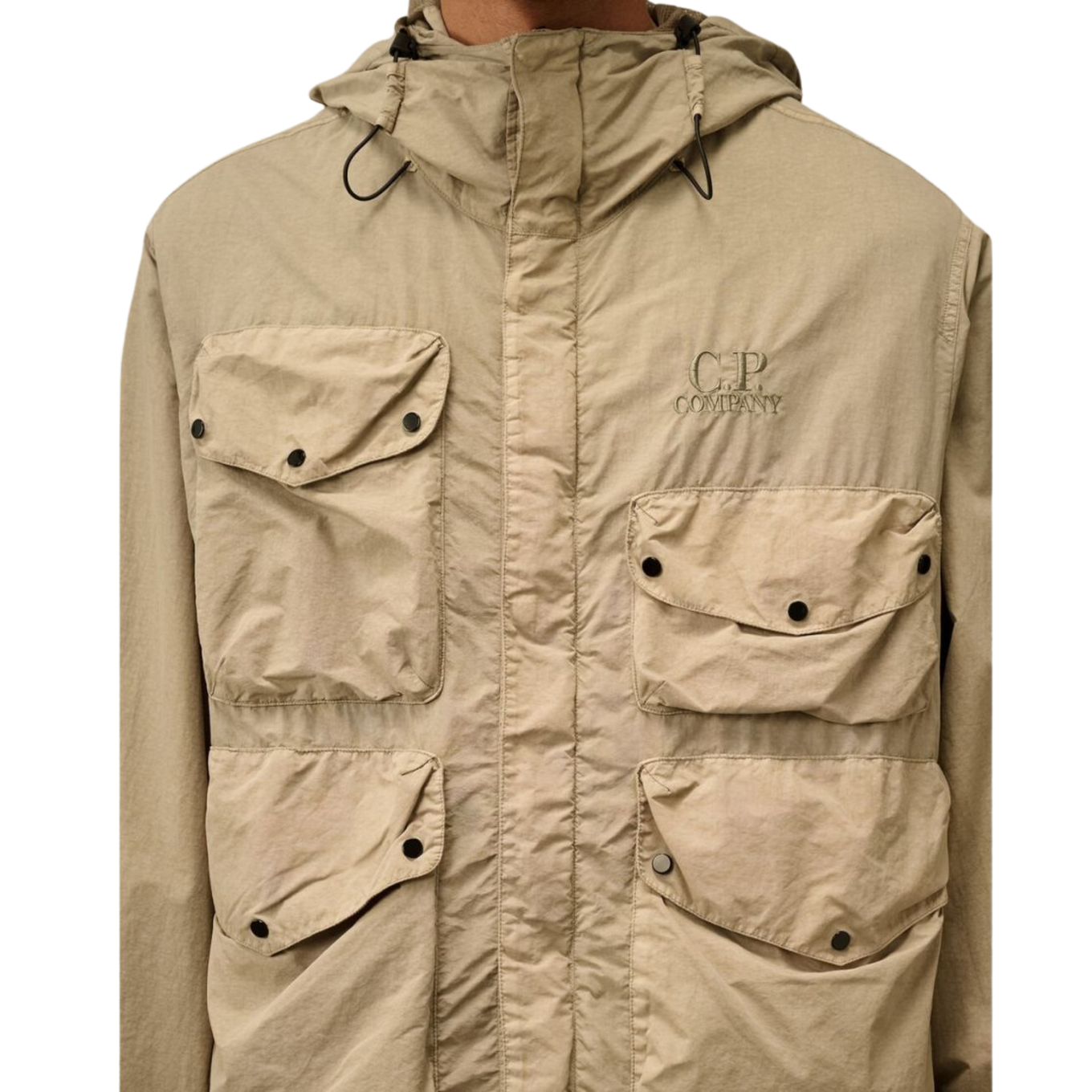C.P. COMPANY FLATT NYLON GOGGLE JACKET