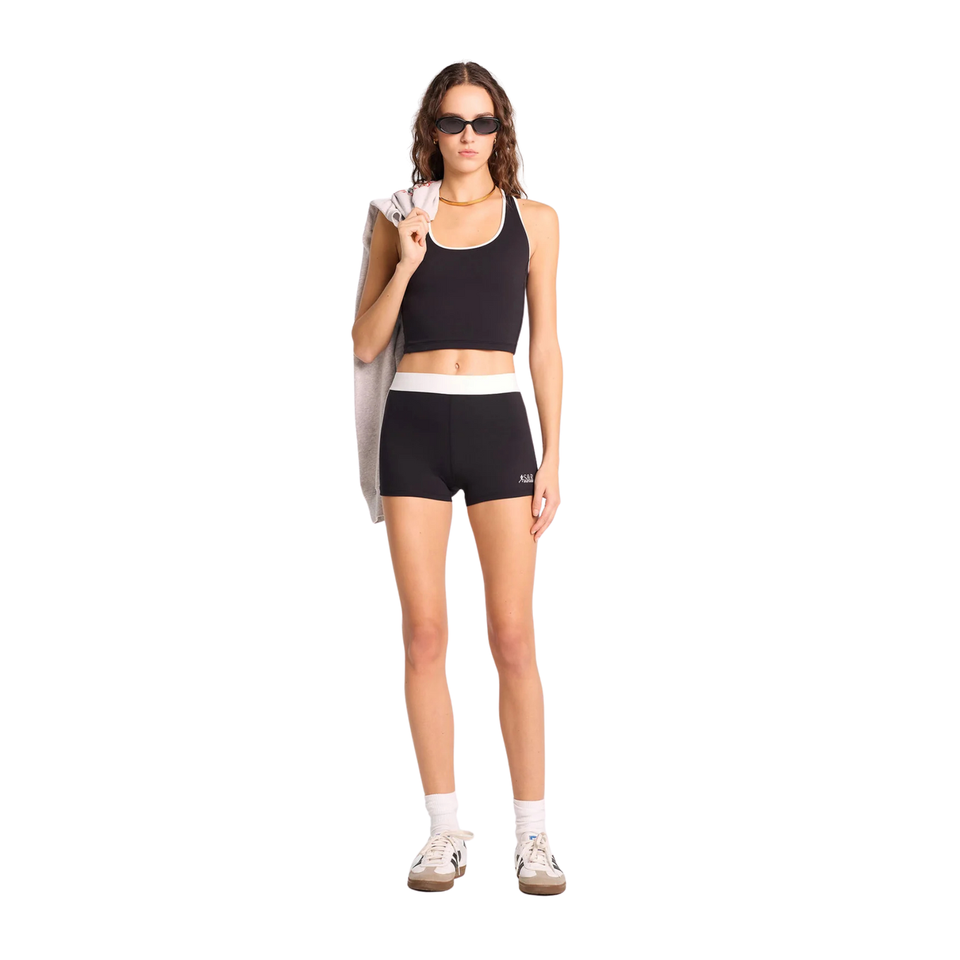 SPORTY AND RICH SR RUNNER ACTIVE SHORTS