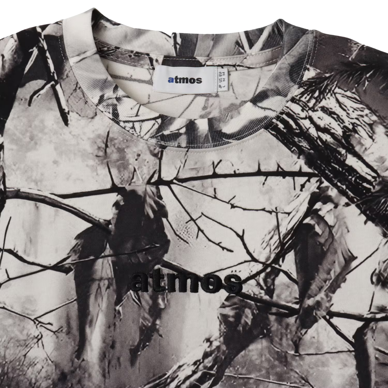 ATMOS EMBROIDERY CLASSIC LOGO CAMO T-SHIRT
