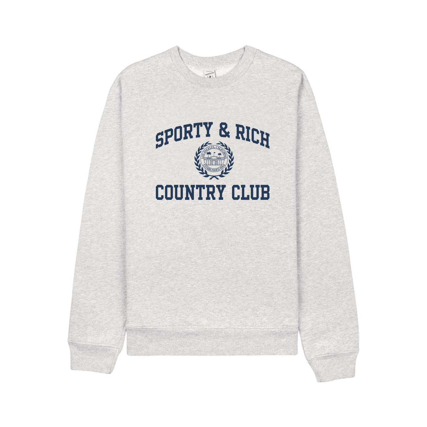 SPORTY & RICH VARSITY CREST CREWNECK