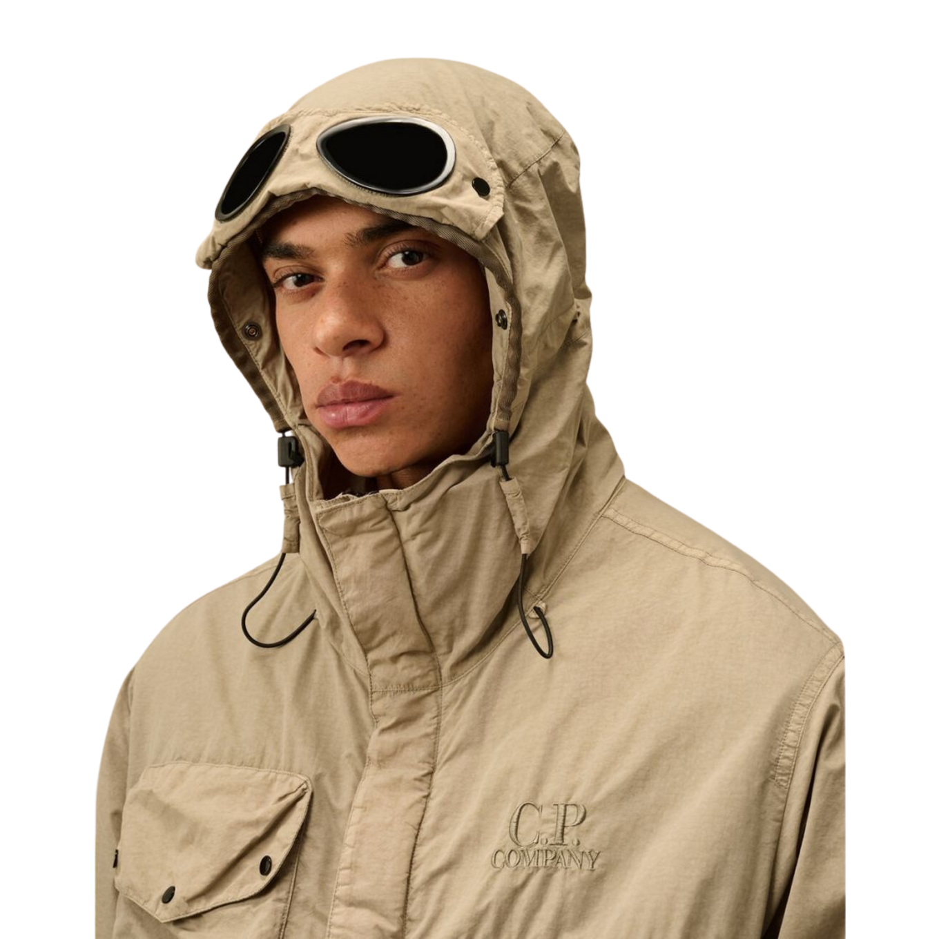 C.P. COMPANY FLATT NYLON GOGGLE JACKET