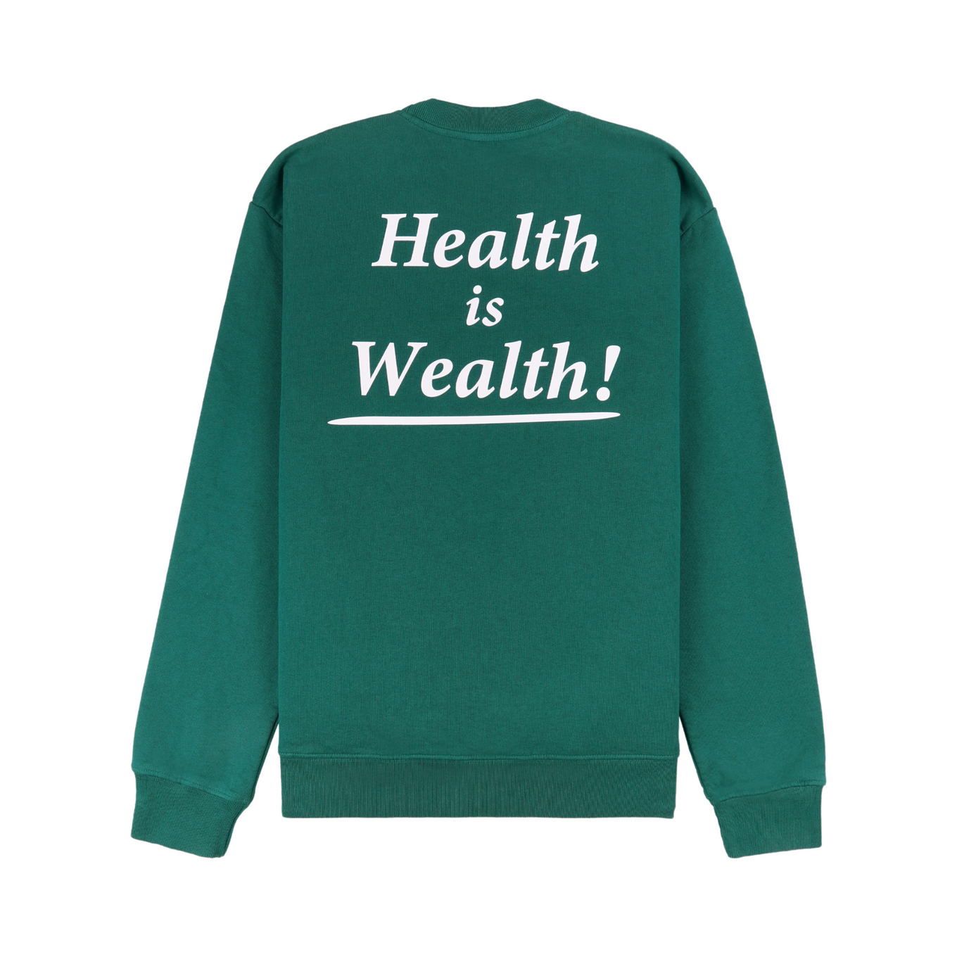 SPORTY & RICH HEALTH IS WEALTH CREWNECK