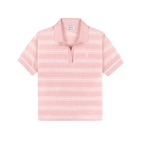 SPORTY & RICH SRC TERRY POLO