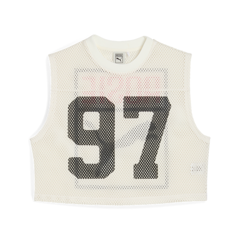 PUMA X ROSE RELAXED MESH TOP