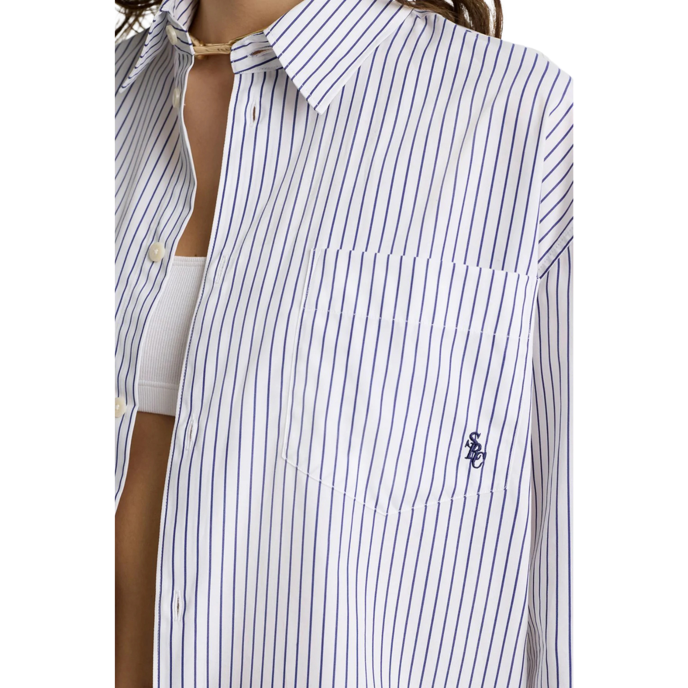 SPORTY & RICH SRC OVERSIZED SHIRT