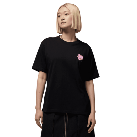 NIKE W J SS GF GFX TEE ROSE
