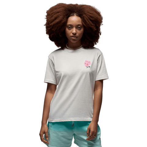 NIKE W J SS GF GFX TEE ROSE