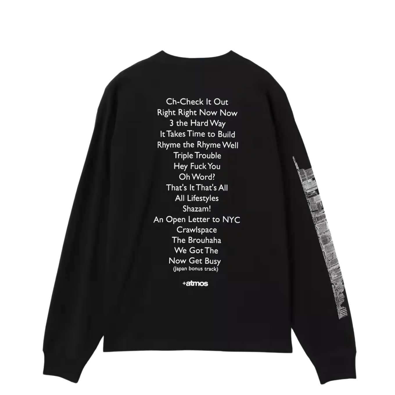 ATMOS BEASTIE BOYS & ATMOS LS T-SHIRT