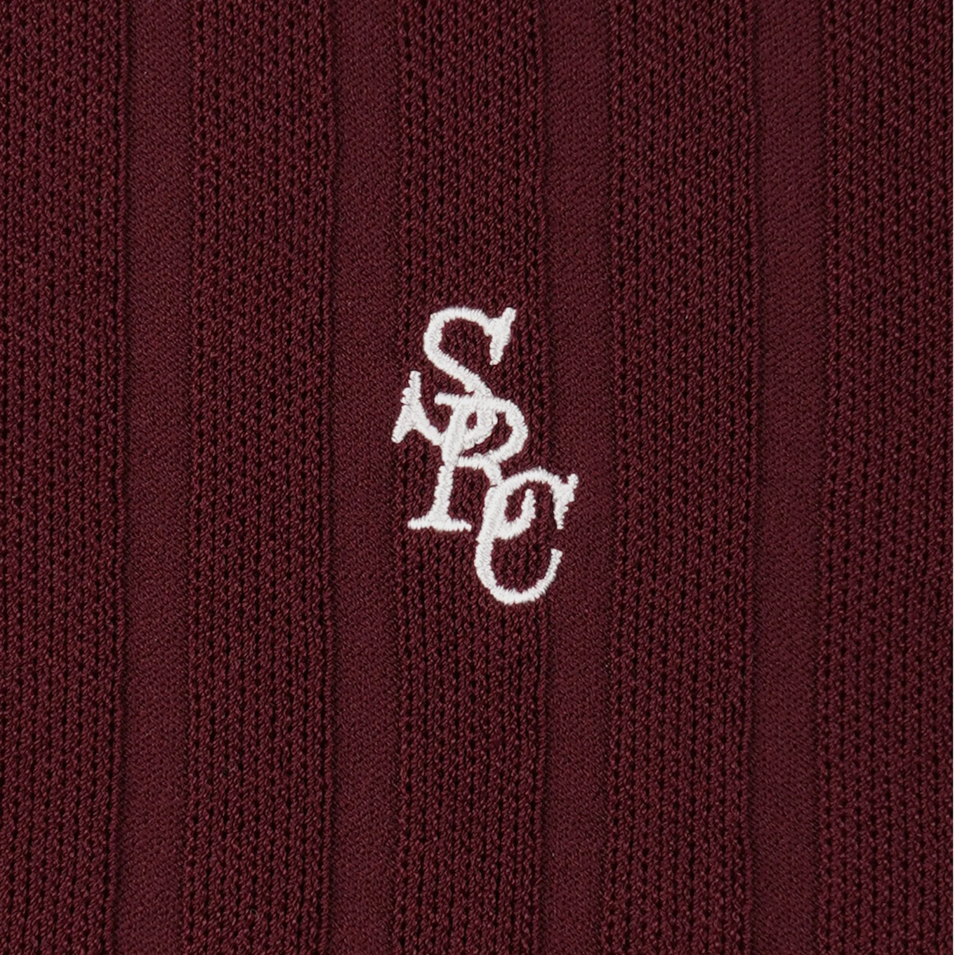 SPORTY & RICH SRC RIBBED TROUSERS