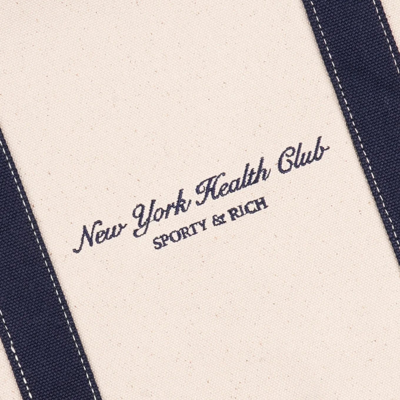 SPORTY & RICH NY HEALTH CLUB TOTE BAG