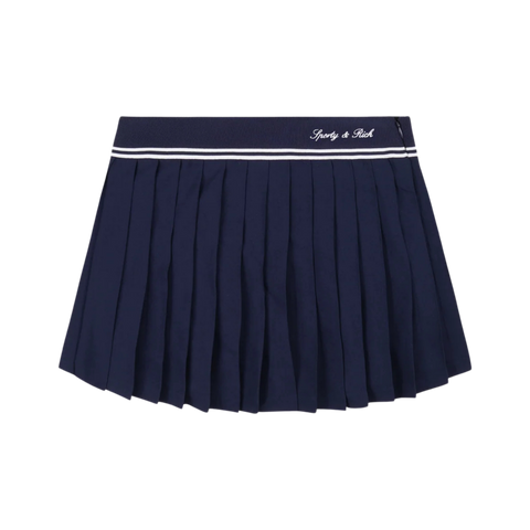 SPORTY & RICH SIGNATURE LOGO ABIGAIL SKIRT