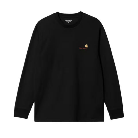 CARHARTT WIP L/S AMERICAN SCRIPT T-SHIRT