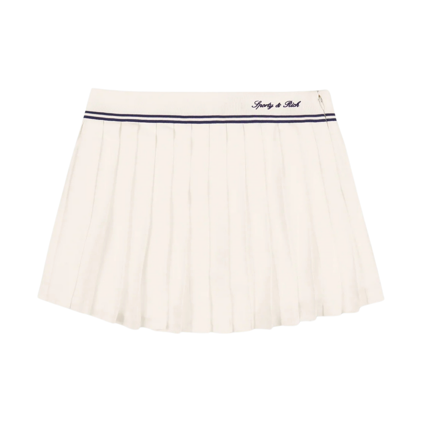 SPORTY & RICH SIGNATURE LOGO ABIGAIL SKIRT