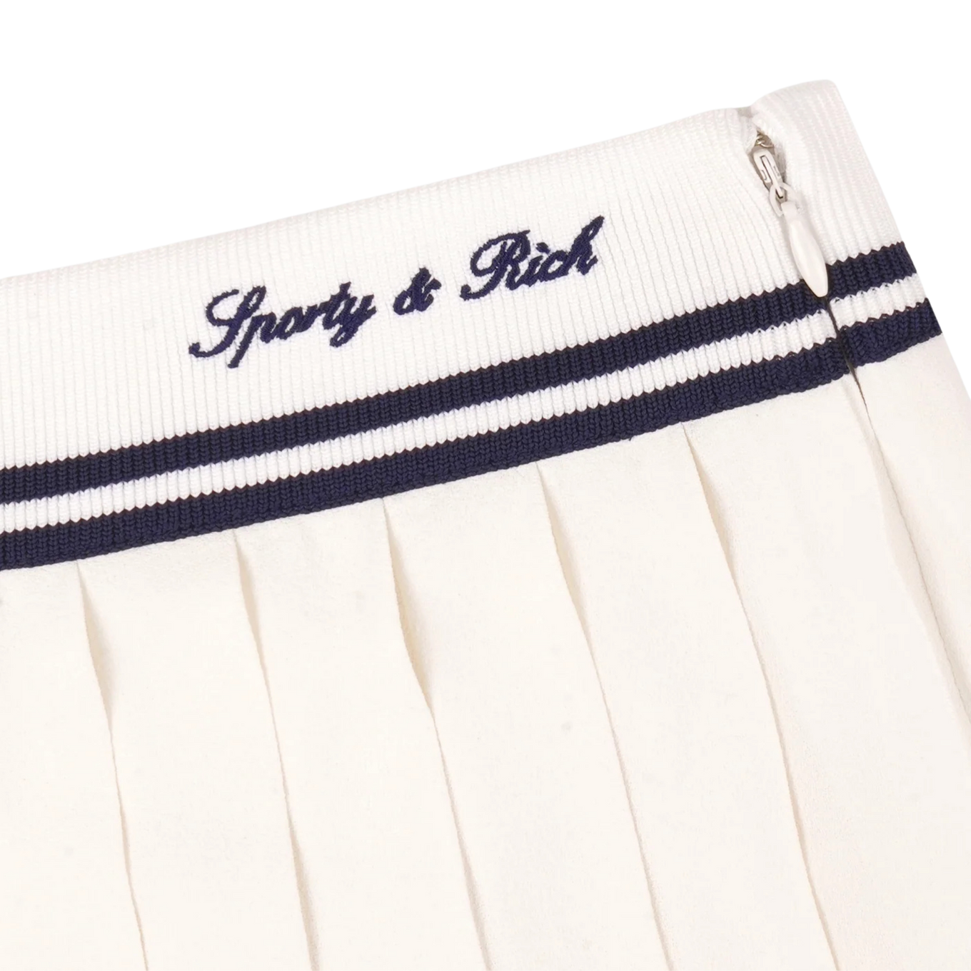 SPORTY & RICH SIGNATURE LOGO ABIGAIL SKIRT