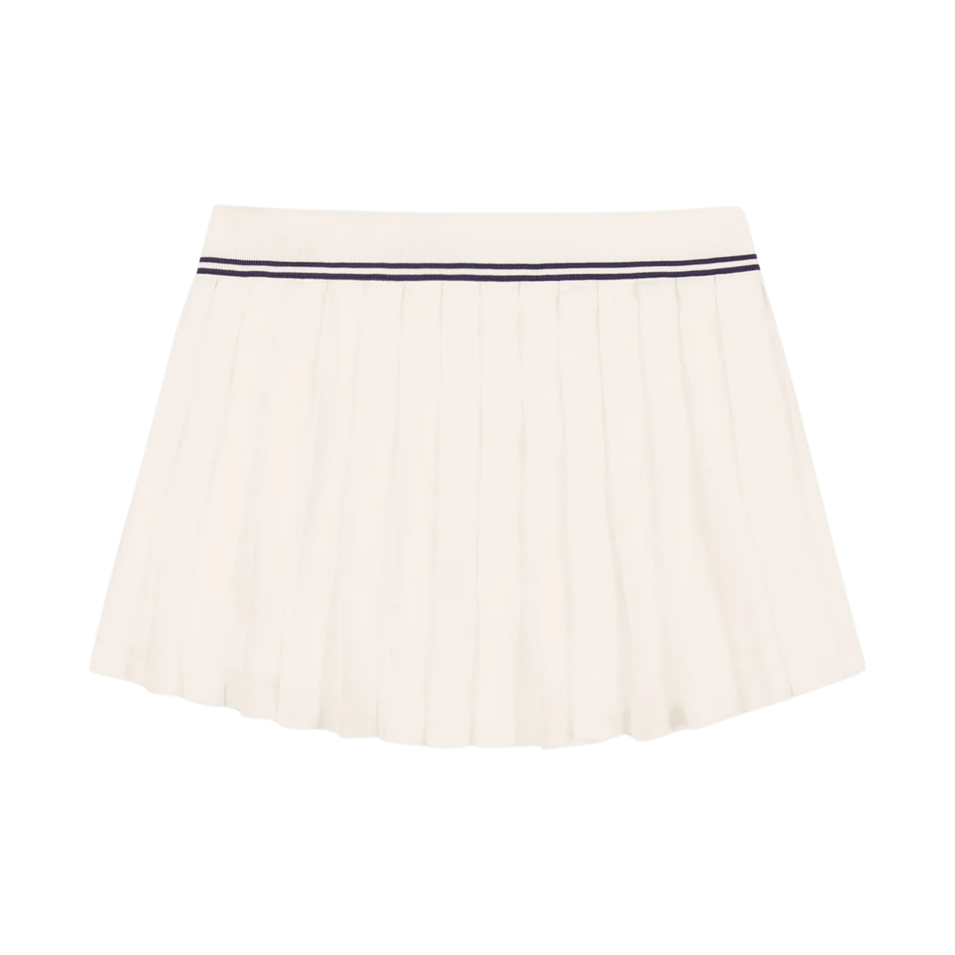 SPORTY & RICH SIGNATURE LOGO ABIGAIL SKIRT