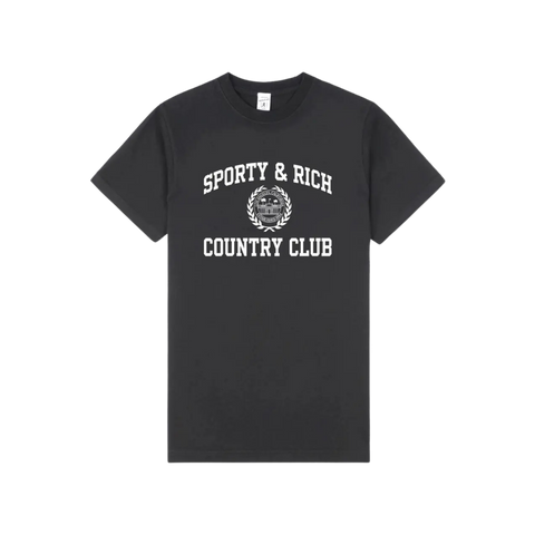 SPORTY & RICH VARSITY CREST TSHIRT