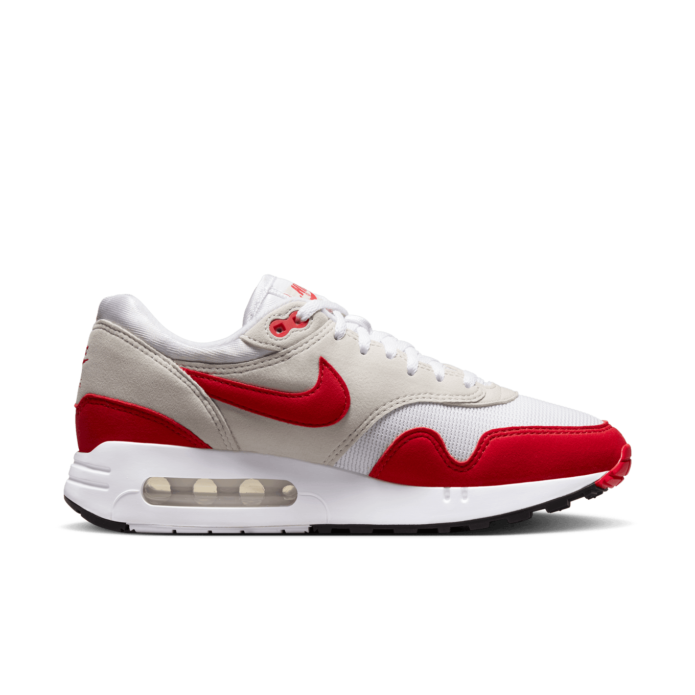 Air max one red and white best sale