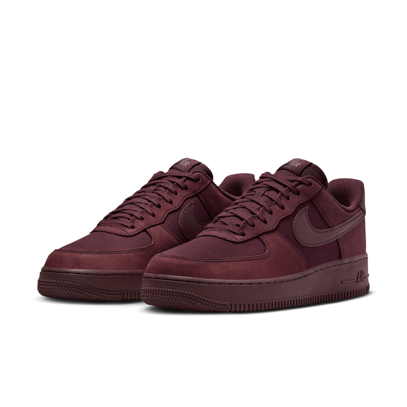 Nike air force 1 7 maroon discount