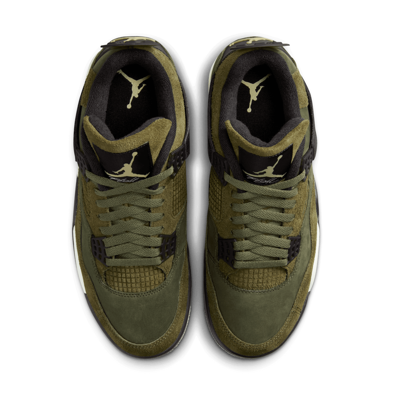 Jordan 4 top army green