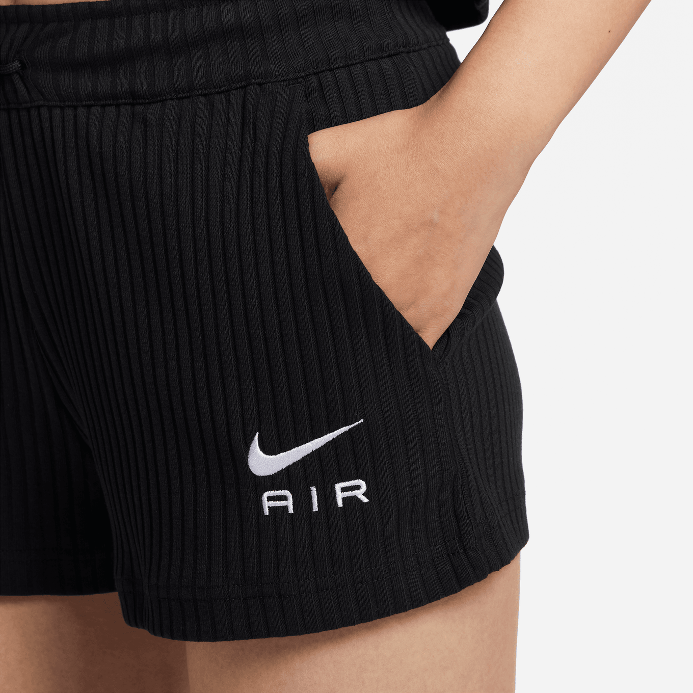 NIKE AS W NSW RIB JRSY SHORT ENAR