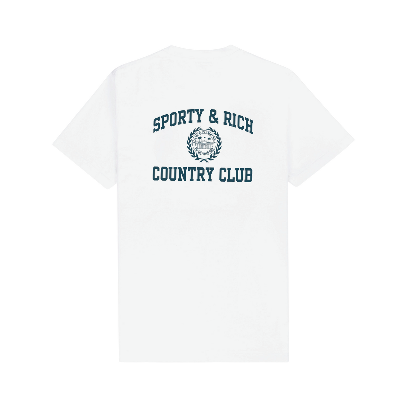 SPORTY & RICH VARSITY CREST T-SHIRT