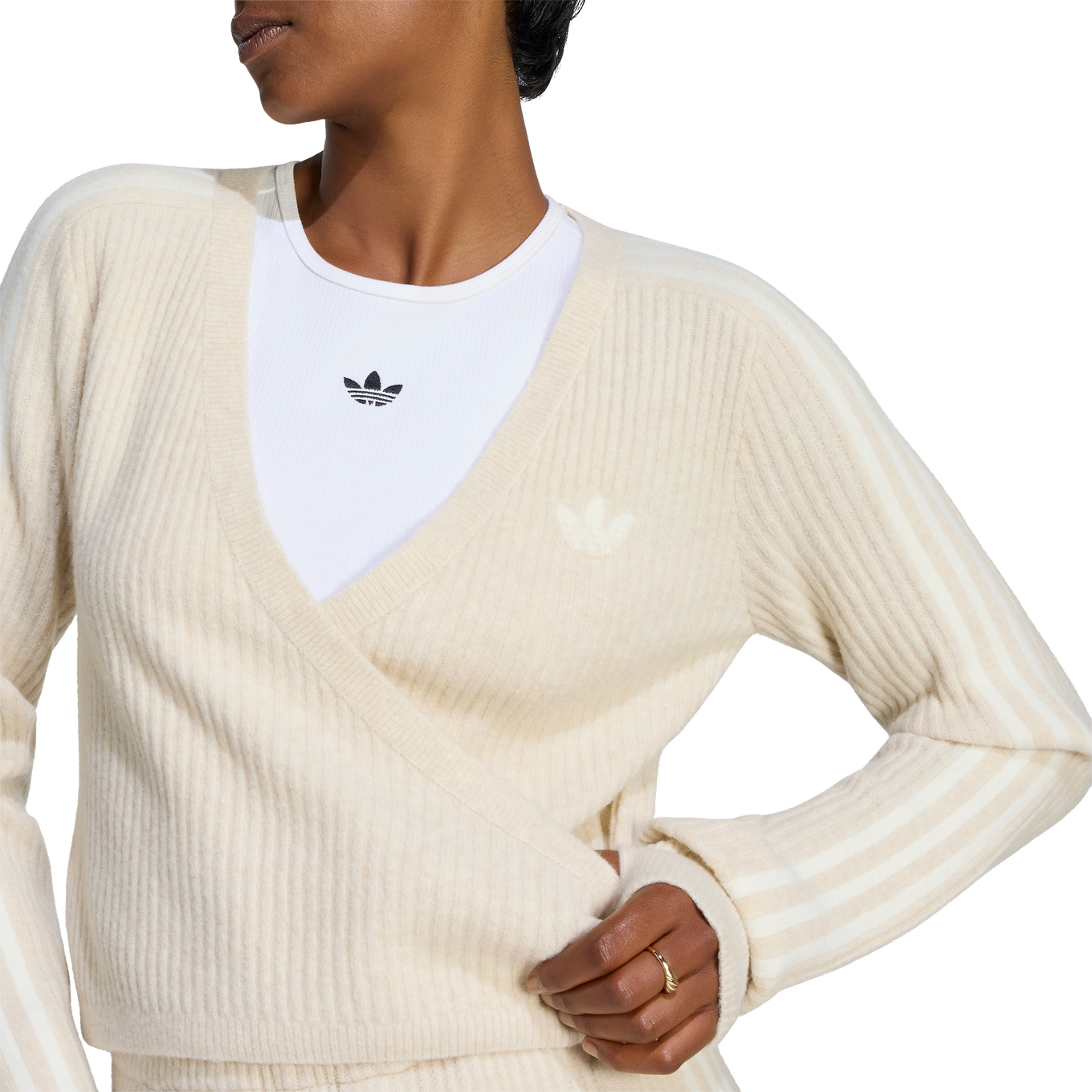 ADIDAS KNIT CARDIGAN
