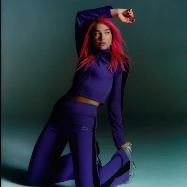PUMA X DUA LIPA T7 JACKET ROYAL PURPLE-P
