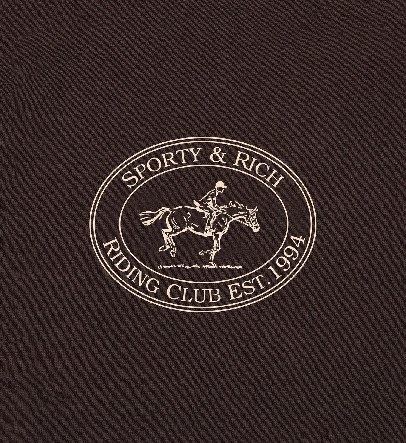 SPORTY AND RICH RIDING CLUB CREWNECK