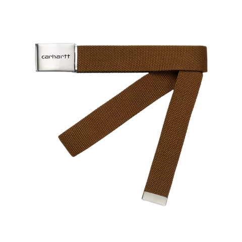 CARHARTT WIP CLIP BELT CHROME