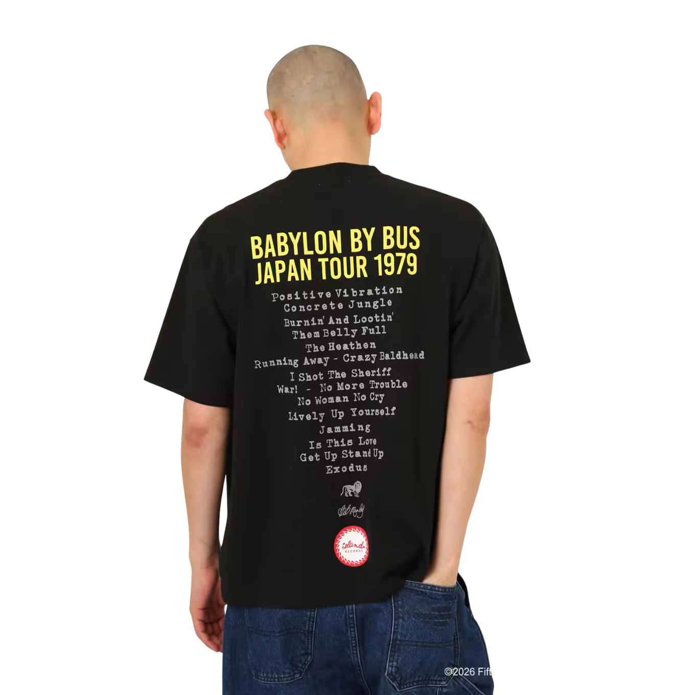 ATMOS BOB MARLEY "BABYLON BY BUS" T-SHIRT